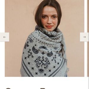 Freya Cosmic Rodeo Cashmere Bandana wrap